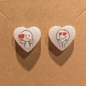 Valentine's Day Character Earrings